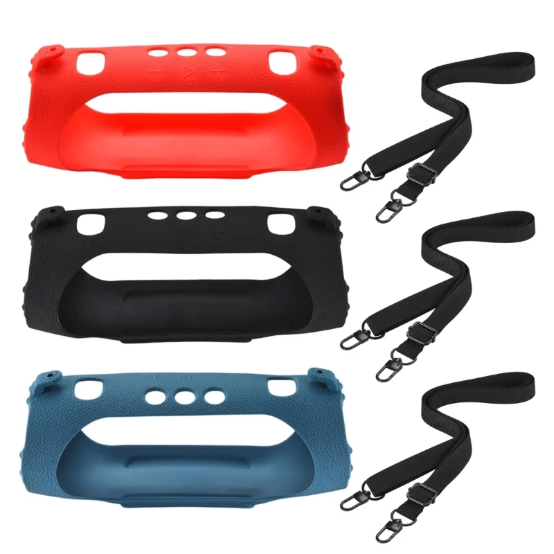 غطاء حالة تخزين سفر محمول غطاء حالة السيليكون مقابل شحن 6 مكبرات صوت .066A