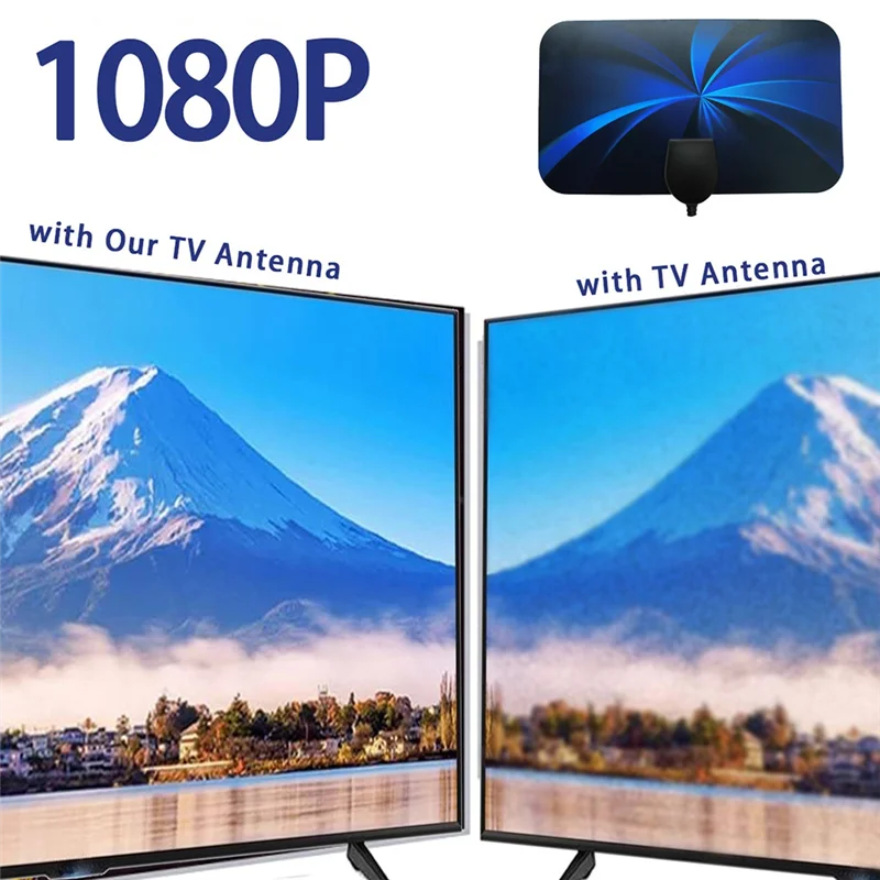 APPLIA-高精細デジタル TV アンテナ屋内デジタル TV アンテナミニ HDTV アンテナ DVB-T2 ATSC アンテナ信号受信機