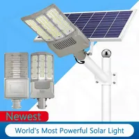 Solar Light Outdoor High Brightness Sensor Solar Wall Lamps with Remote Control Outdoor Split Power Panel Lamp Solar Flood Light