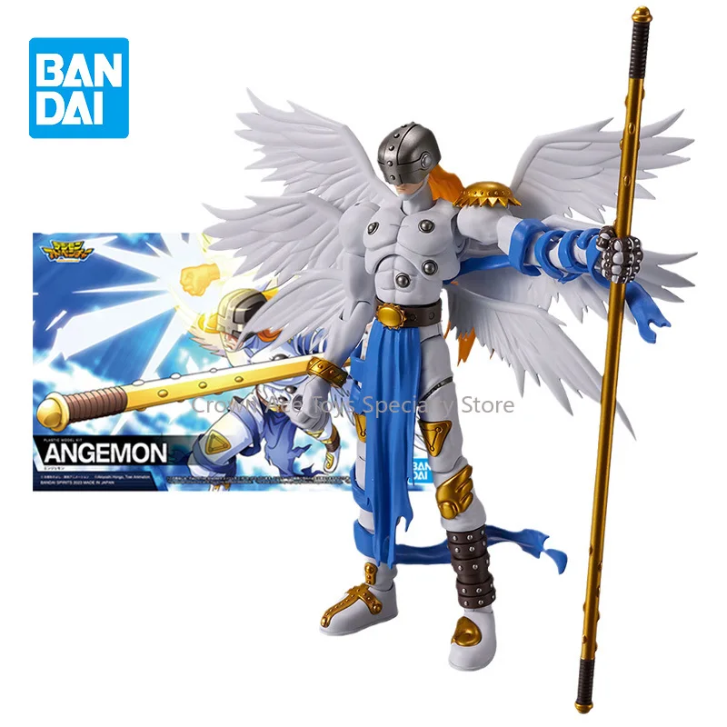 

Bandai Genuine Figure Digimon Adventure Anime Figures Figure-rise Standard Angemon Collection Model Kit Action Figure Boys Toys