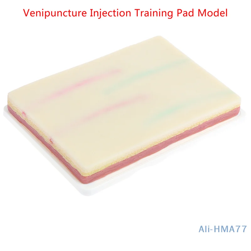 Venipuncture Injection Practice Model Silicone Human Skin Suture Training Model