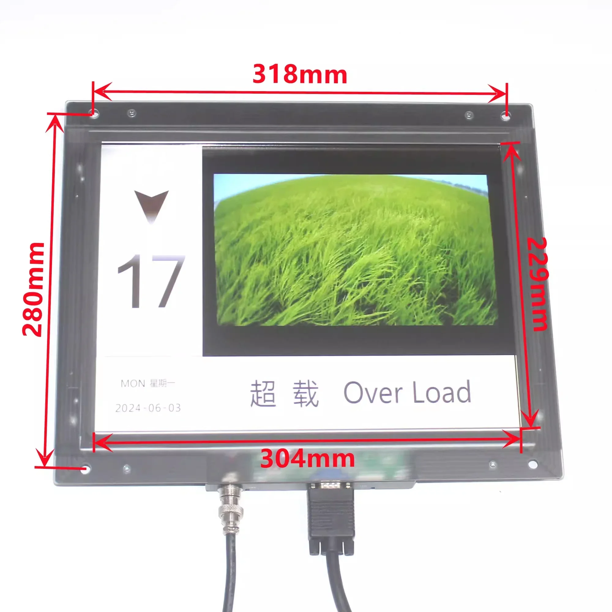 15 Inch HCL-150BSVUD0403E Host Elevator Multimedia Color LCD/screen HCL-150B