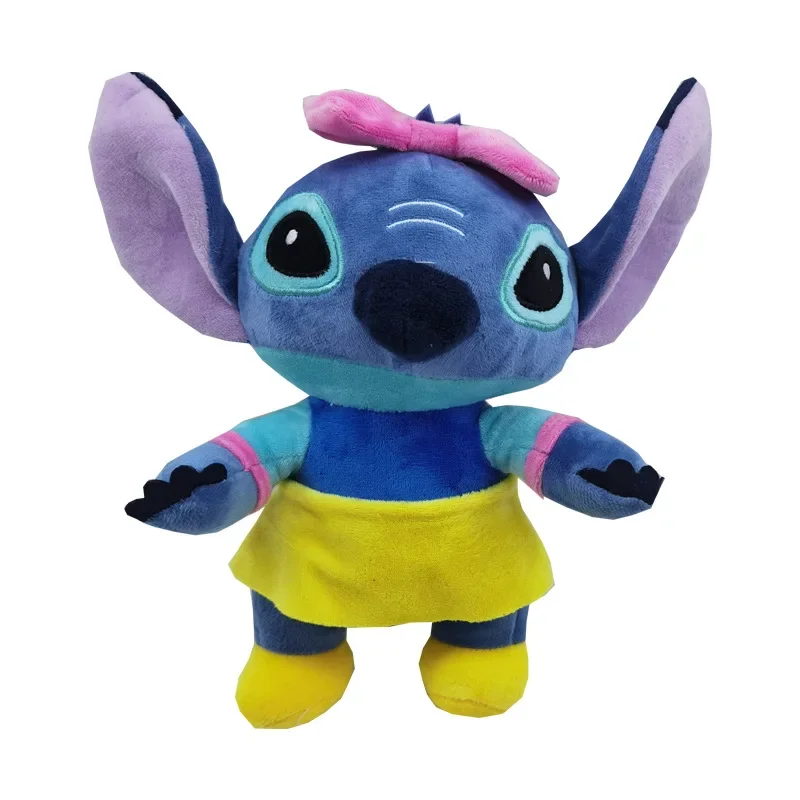 12-27cm Hot Kawaii Disney Stitch Plush Doll Toys Cute Anime Lilo Stitch Stuffed Plush Dolls Kids Birthday Children Toy