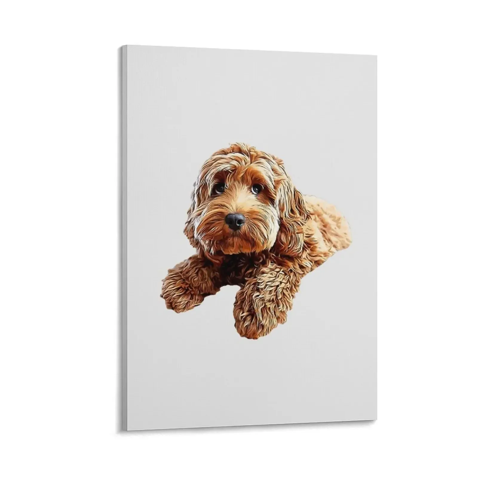

Doodle Cockerpoo Cockapoo Spoodle Cute Puppy Dog Canvas Painting home decor interior decor poster anime