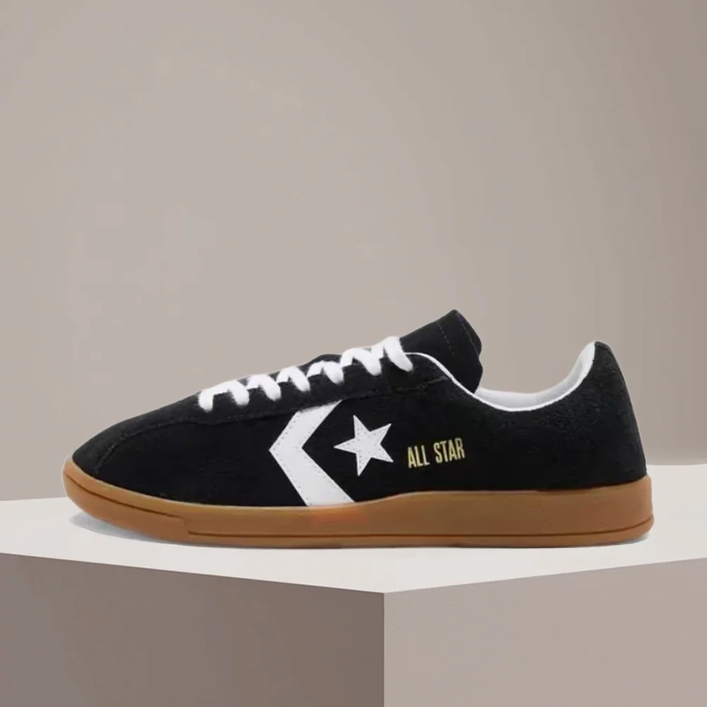Converse Classic Trainer Suede Unisex Black Low-Top Sneakers –Comfortable Versatile Design,Durable Sole & Everyday Style A16534C