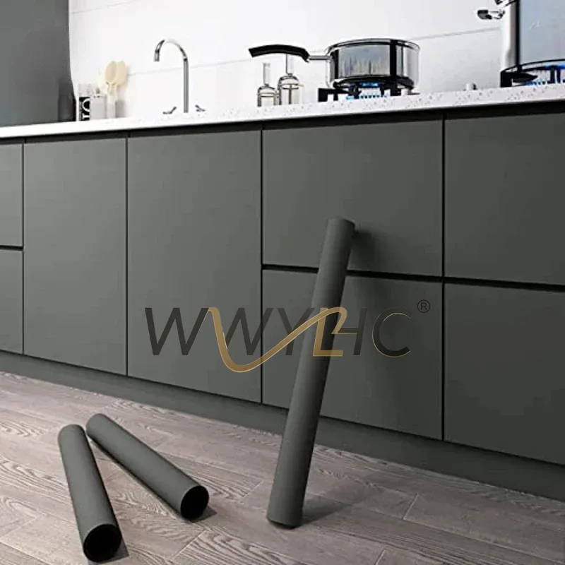 3M-10M Self-Adhesive Kitchen Wallpaper Oil-Proof Waterproof Wall Stickers for Cabinet Home Decoration