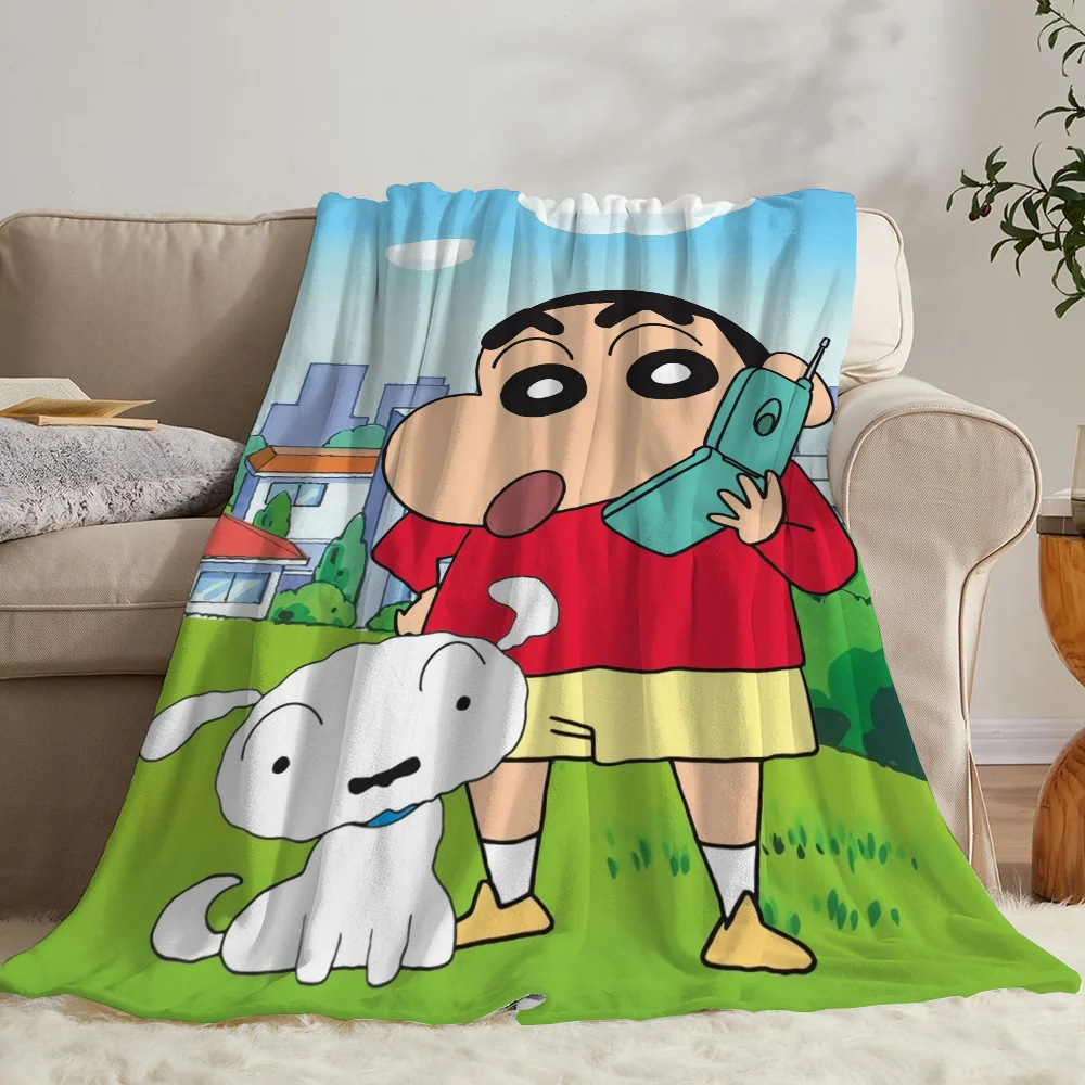 Hood Blanket Oversized 200x300 Crayon Shins Chan Thermal Blankets for Bed Throw Blanket for Sofa Luxury Blankets King Size Knee