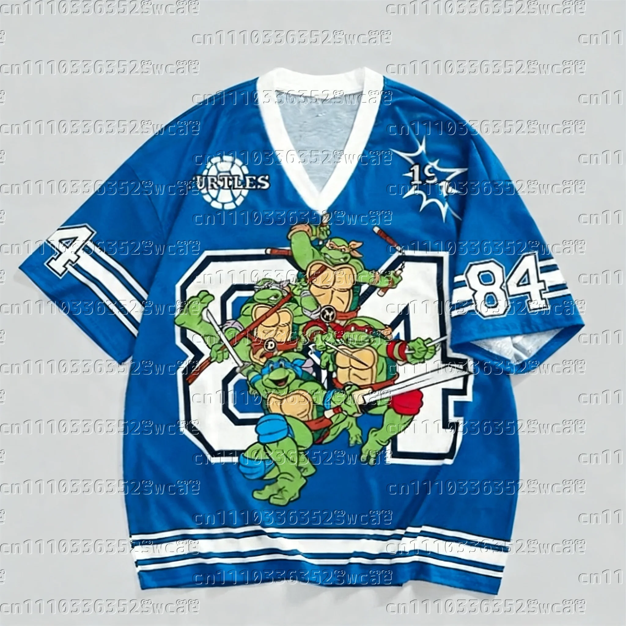 Teenage Mutant Ninja Turtles 3D Graphic Printed Jersey Fashionable Streetwear Fan Cosplay Clothing Summer Men's Women's T-shirts