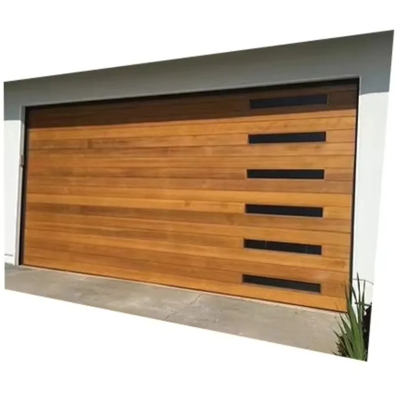 Cash Voucher Automatic Garage Door Solid Wood Garage Doors