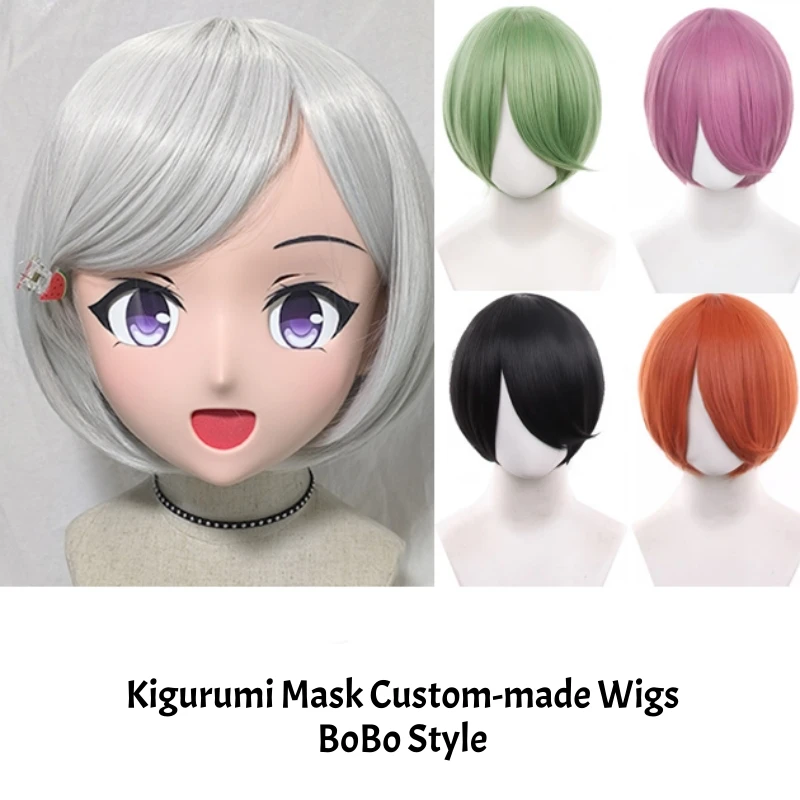 

(GL1035) Мультфильм Аниме Кигуруми Косплей Маска Лолита Трансвестит BJD Маска Индивидуальные парики из волос Бобо
