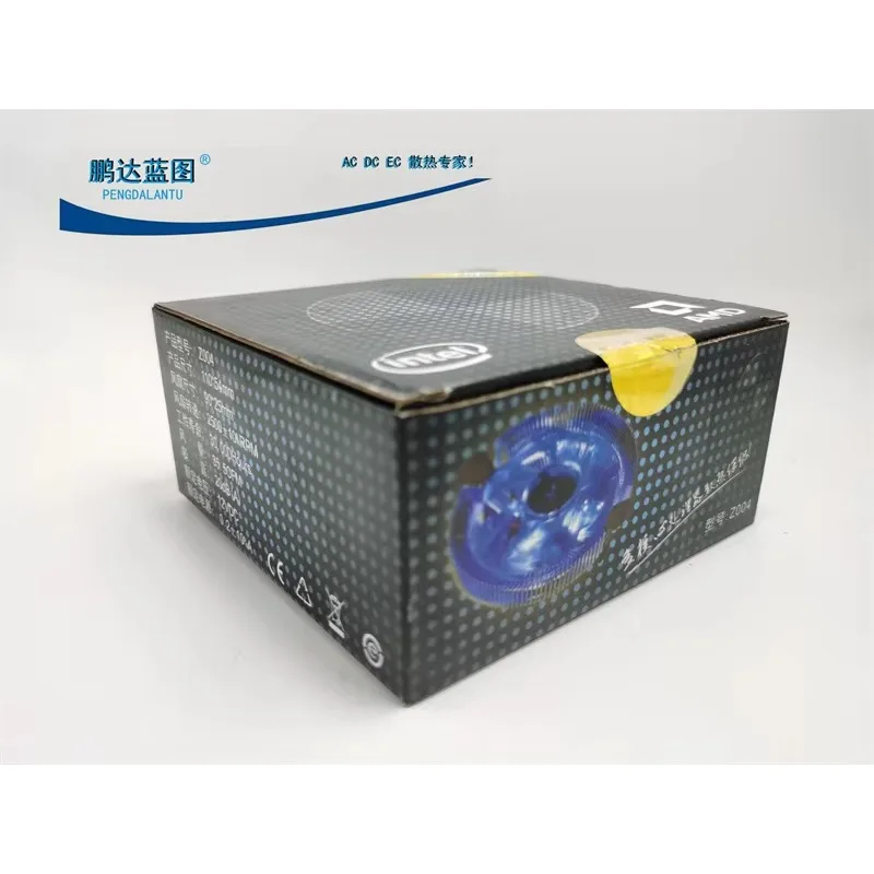 pa AMD Intel Full Platform Luminous CPU Radiator Desktop Computer Cooling Fan