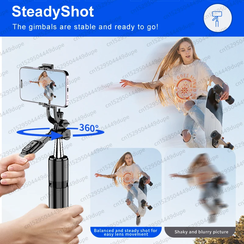 Tripod for Mobile Phone,2m Portable Selfie Stick with Wireless Remote Shutter,Stand for Camera Phone Photography