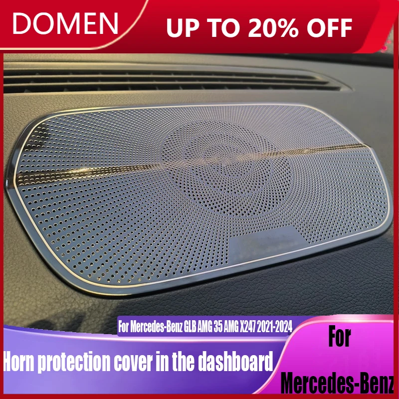 

For Mercedes-Benz GLB AMG 35 AMG X247 2021-2024 instrument panel horn protection cover automotive interior accessories