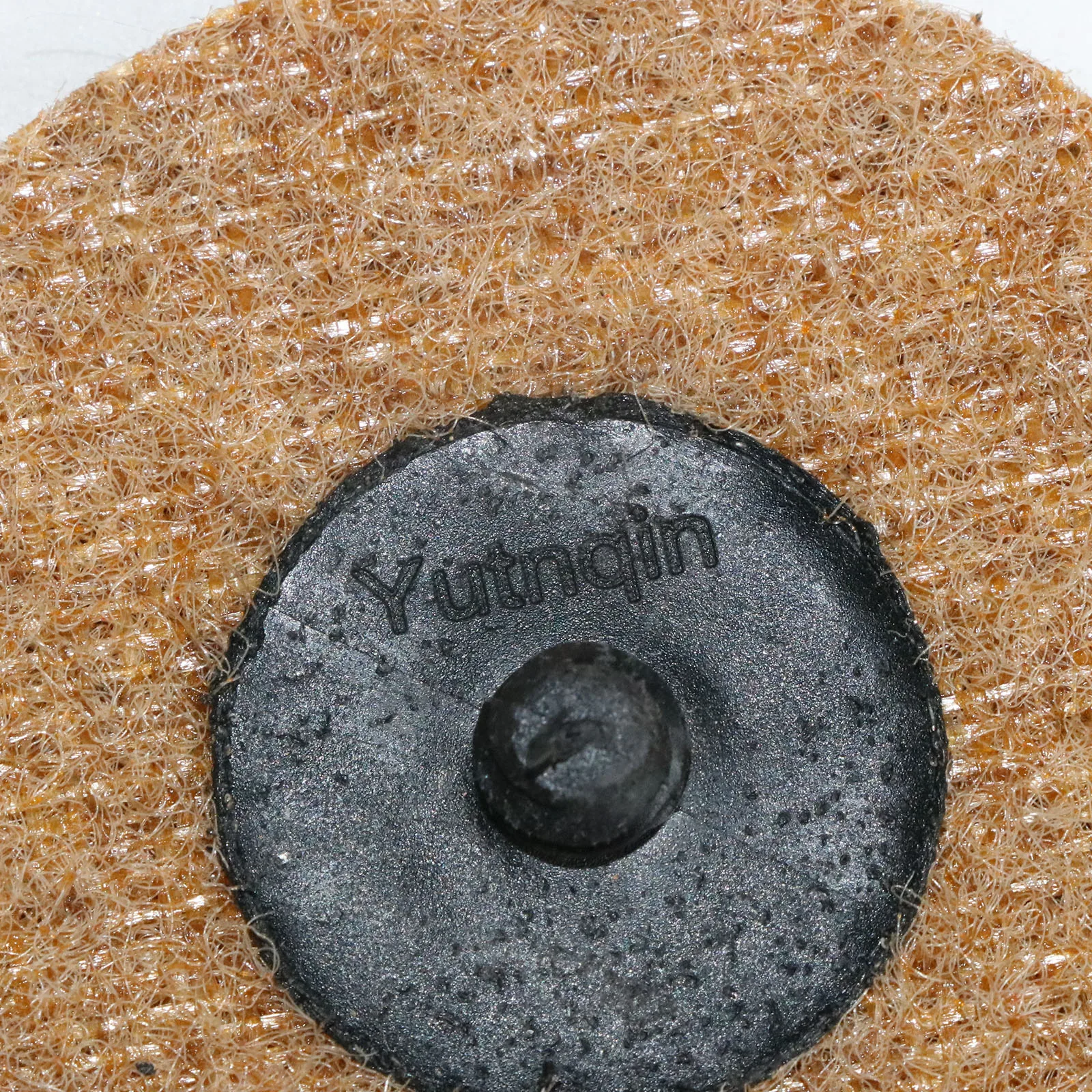 3 "Polegada rolo de superfície bloqueio polimento disco mudança rápida lixar almofada 15 pces r tipo com mandril para broca 75mm náilon
