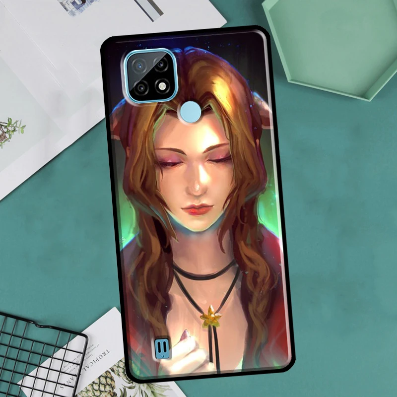 Aerith Gainsborough Final Fantasy For OnePlus 10 Pro 9 Pro 8T 9R Nord2 Case For Realme 9 8 Pro 8i 9i C35 GT Neo 2 3 Master