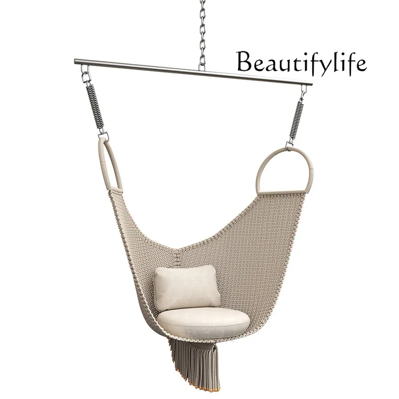 

Hanging chair swing outdoor cradle chair courtyard home Nordic balcony hammock light luxury indoor hammock