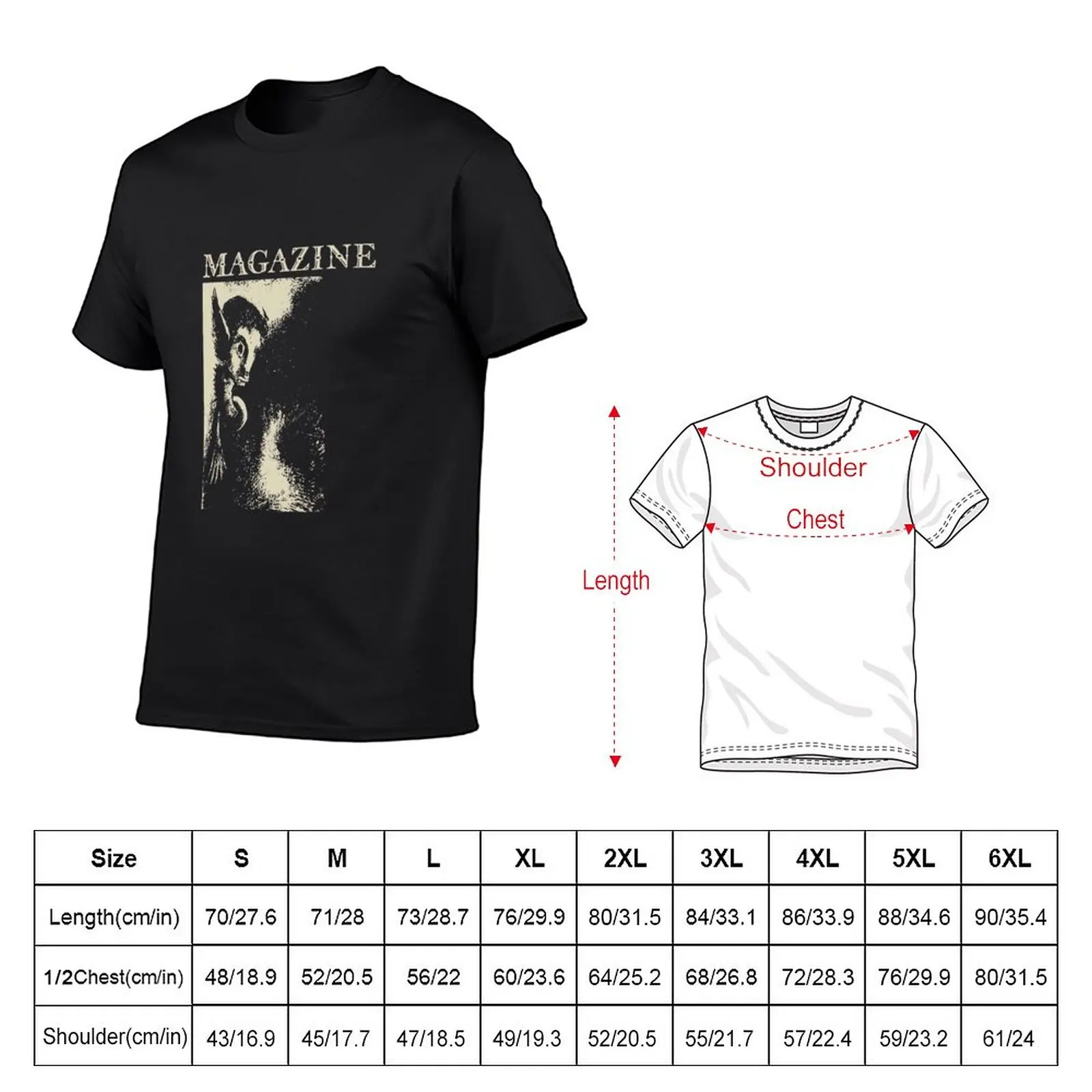 New Magazine Shot By Both Sides Punk T-Shirt sweat shirt black t shirts graphic t shirt blank t shirts men clothes