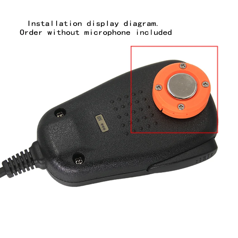 Magnetic Mic Mount Bracket, Hand Microphones Fixed Bracket, car Dashboard Wall mount holder for Yaesu FT7900R MH48 SSM-85D shoud