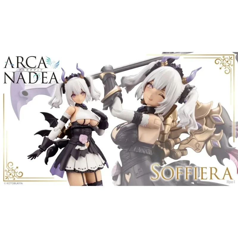 In Stock Kotobukiya Original AR007 ARCA NADEA, ARCANADEA SOFFIERA Anime Character Assembly Machine Girl Toys Gifts Collection