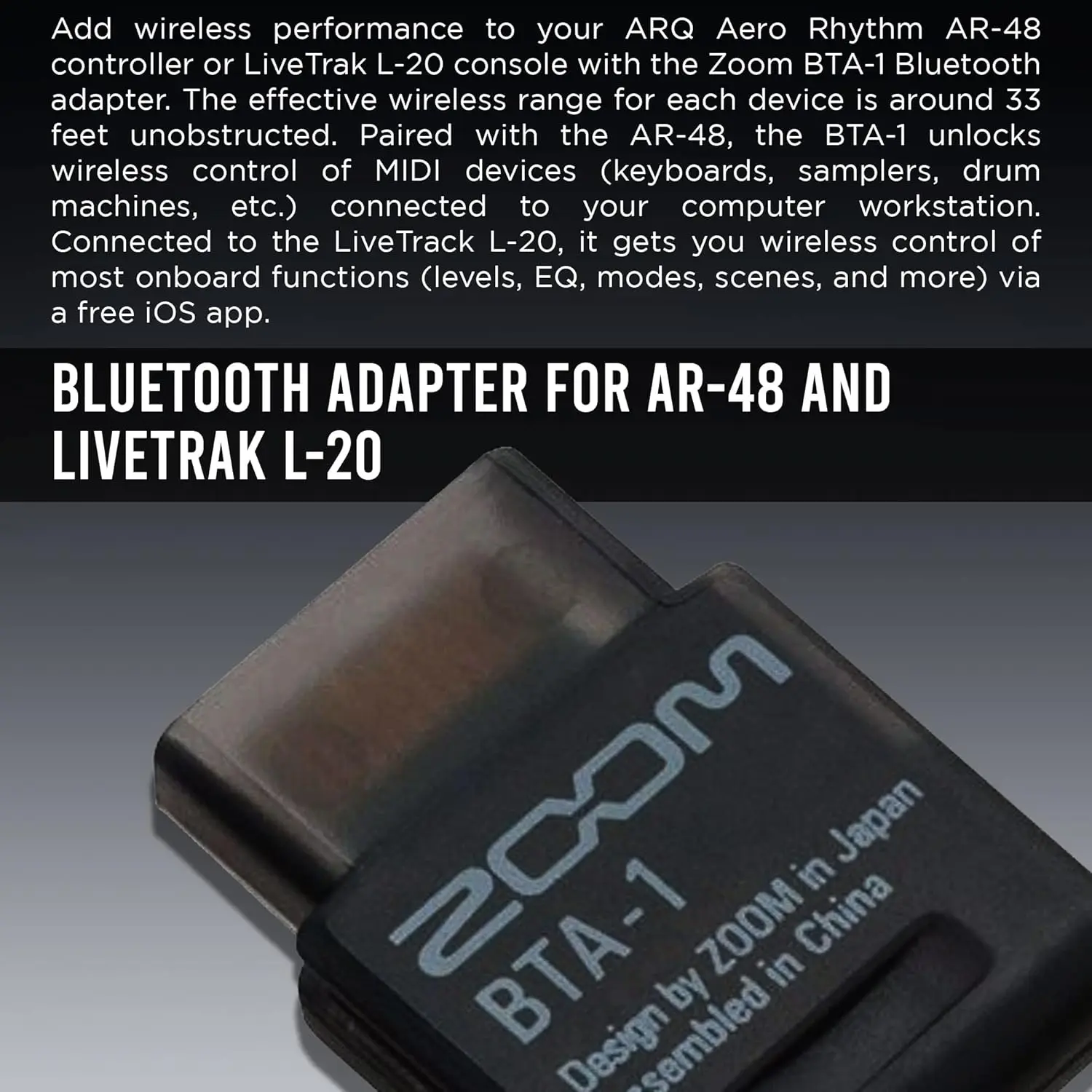 F6 Multitrack Field Recorder With BTA-1 Bluetooth Adapter Designed Specifically For H3-VR L-20 L-20R Q8n-4K Camera Field