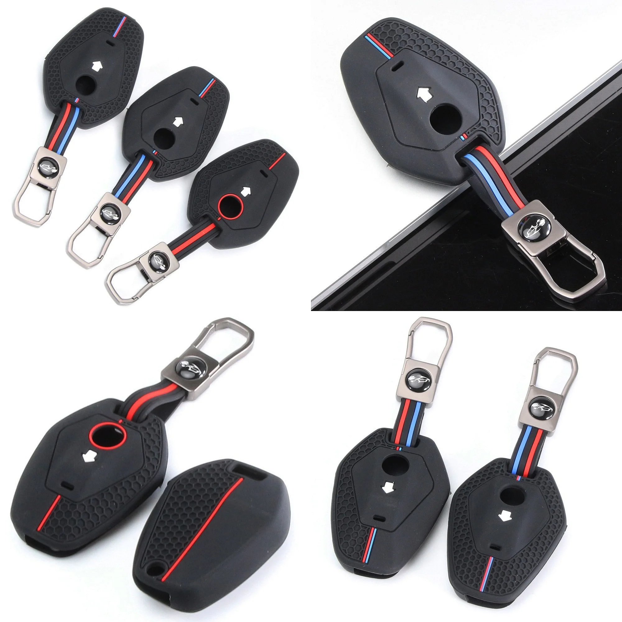 New Motorcycle Remote Key Case Cover Shell Fob for BMW R1300GS R1300 R 1300 Big GS 1300GS 2025 R1250GS R1250 ADV Adventure Bike