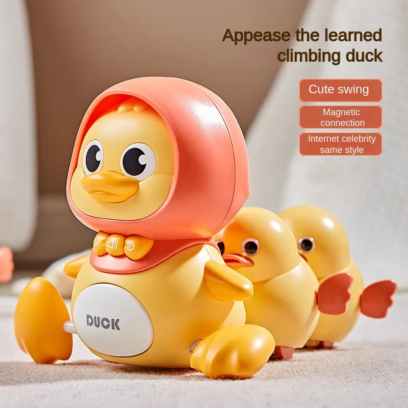 

Baby Duck Walking Toy Early Learning Development Interactive Walking Toy Duck for Children 12-18 Months Baby Girls Boys