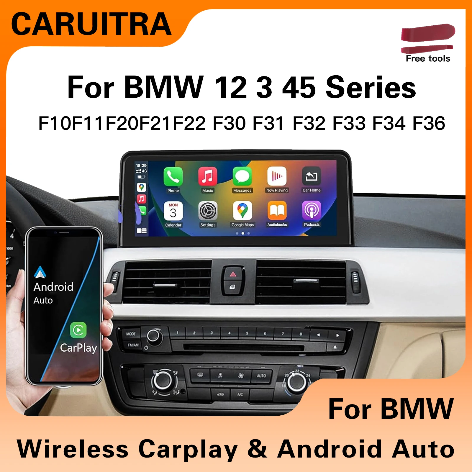 10.25" Wireless Car…