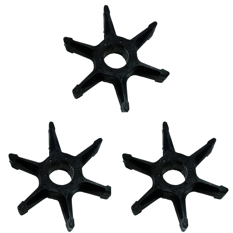 

3X Water Pump Impeller 6F5-44352-00 6 Blades For Yamaha 40HP Outboard Motor