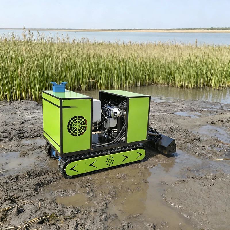Underwater Dredging Robot Engine Easy Operation Control Console For Ground Personnel High-Efficiency Dredging 200m/h Capacity