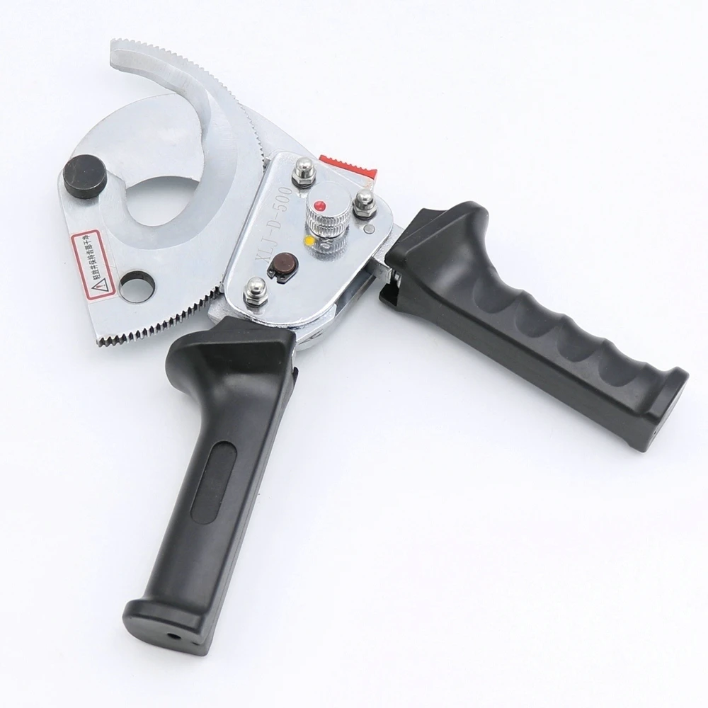 

Heavy Duty Ratchet Cable Cutter Cut Up To 500mm2 Ratcheting Wire Cut Hand Tool