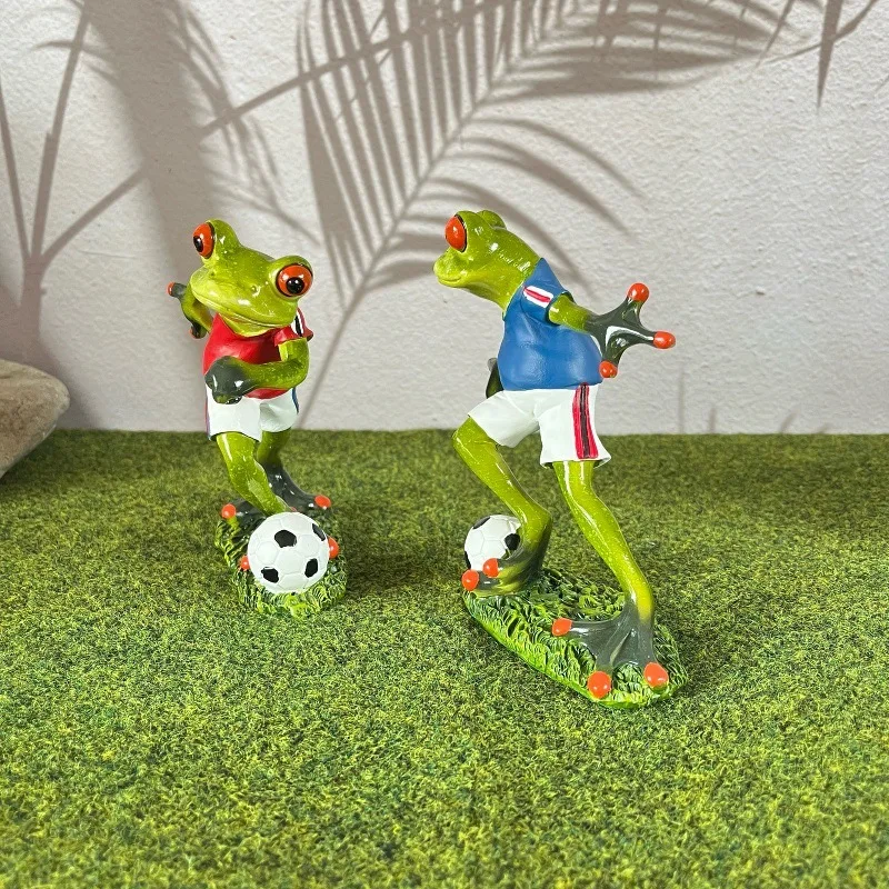 New Home Decoration Kicks U23 Asian Cup Football Frog Office E-sports Room Desktop Decoration