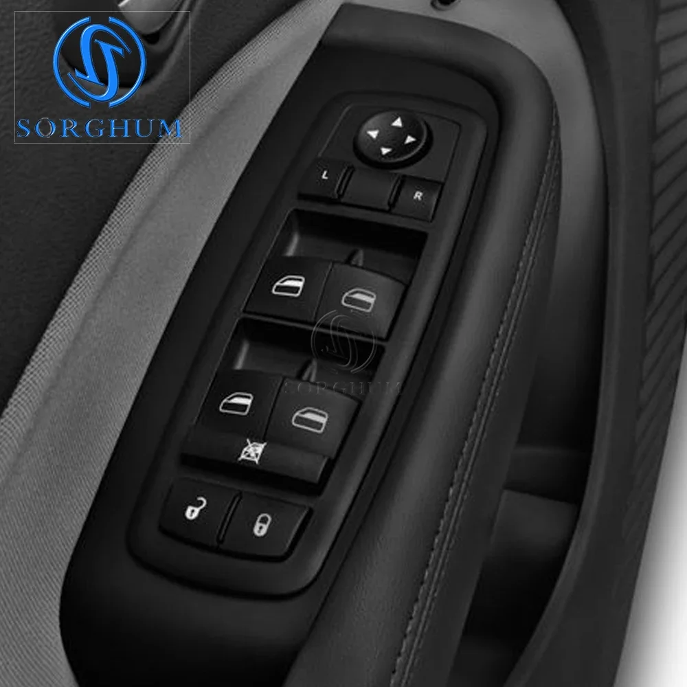SORGHUM Door Power Window Switch Button FOR 2013 2014 2015 2016 2017 Dodge Dart Jeep Cherokee Chrysler200 68271203AB 68080842AA