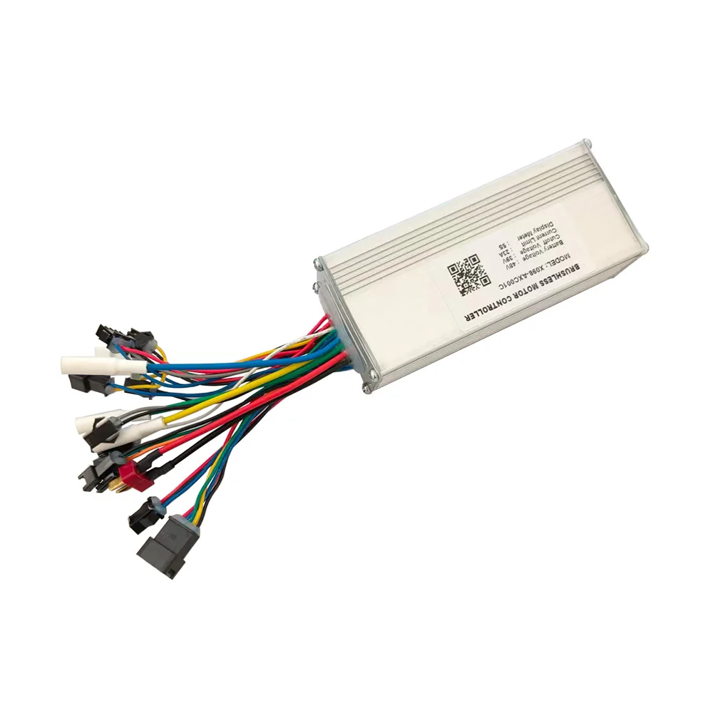 

Brushless Motor Controller X098-AXC001C 48V 23A Electric Bicycle Scooter Speed Controller Suitable for 5S Protocol Display