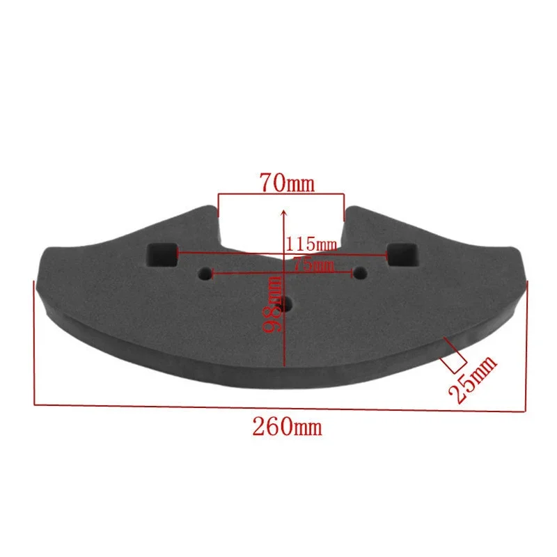 Sponge Crashproof Foam Front Bumper Anti-Collision Bar For Traxxas 1/7 RC Car XO-1 Replacement Parts #6437