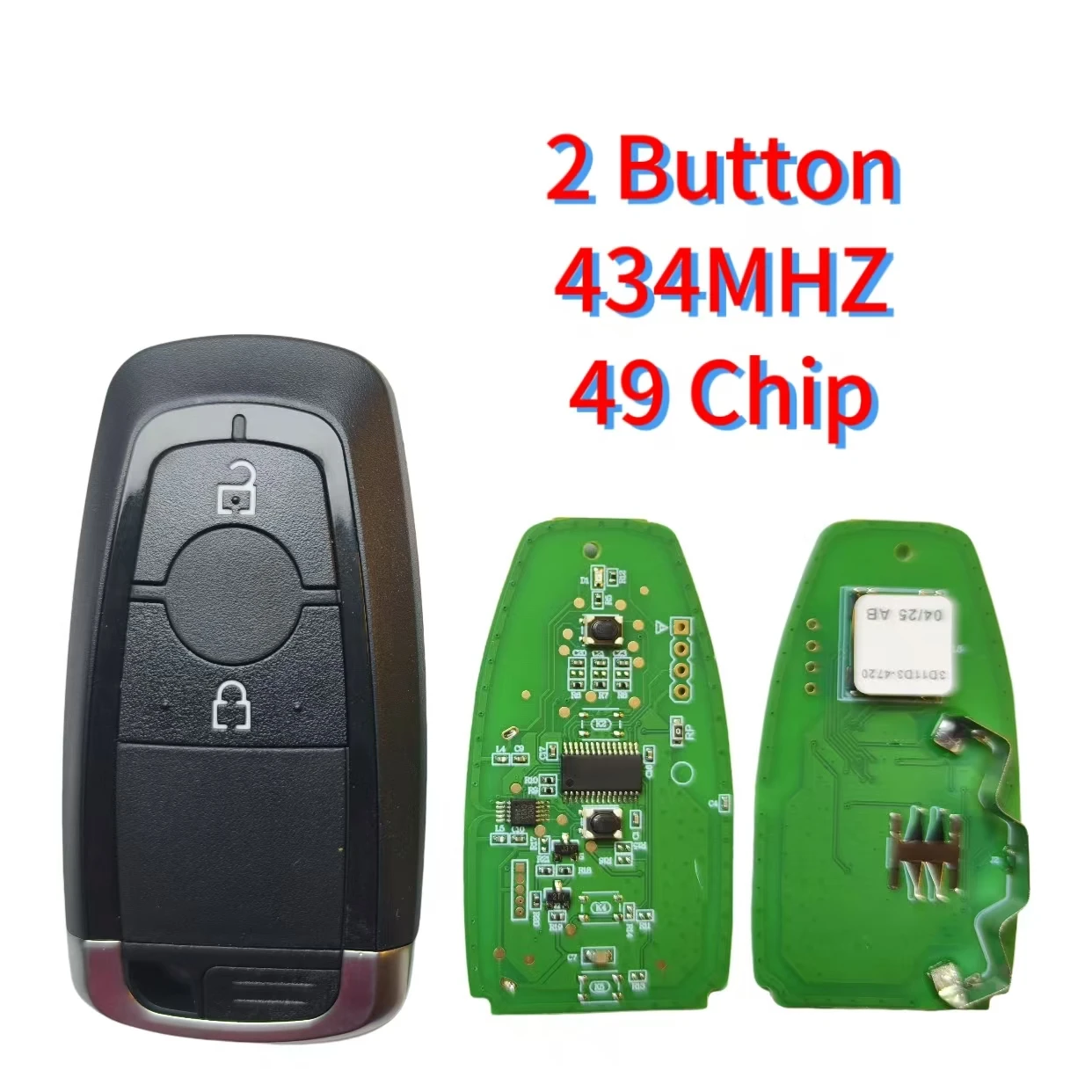 Proximity Smart Car Remote Key/PCB For Ford Explorer Expedition Mustang Lincoln Navigator M3N-A3C108397 ID49 Chip 433.6-434.2MHz