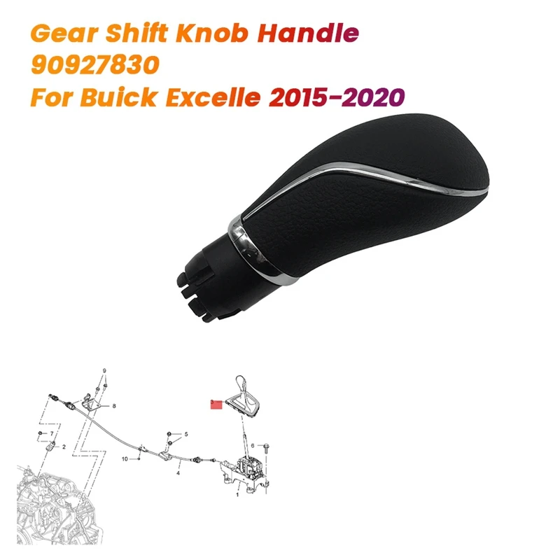 Automatic Gear Shift Knob Handle 90927830 For Buick Excelle 2015-2020 Car Shifter Lever Handball