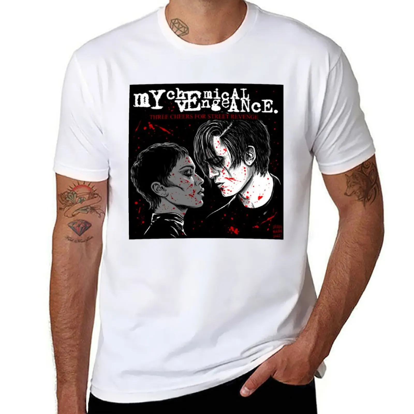 

MY CHEMICAL VENGEANCE T-Shirt cotton t shirts man 100% man t shirt cotton high quality T-Shirt