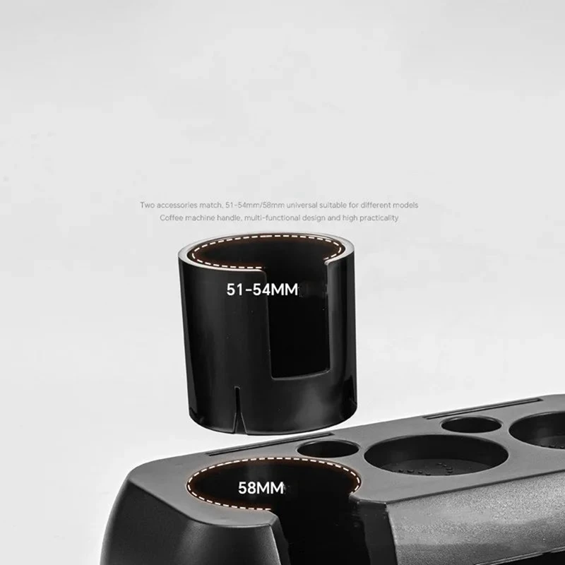 51-58Mm Coffee Tamper Station Stand Universal Coffee Portafilter Storage Rack Coffee Dispenser Holder Base Coffee