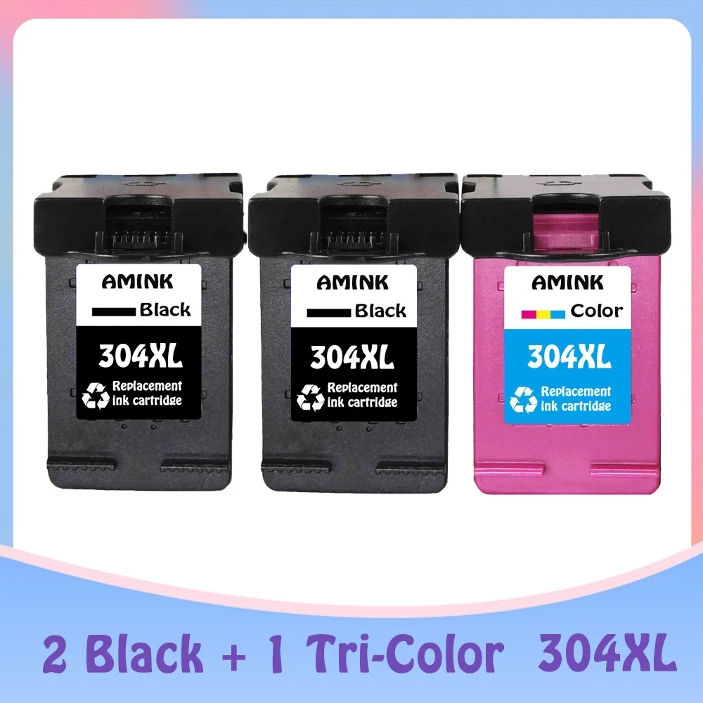 304XL Recarregados Substituição Do Cartucho De Tinta para HP 304 XL HP304 DeskJet 2620 2630 2632 5030 5020 5032 3720 3730 5010 Printer