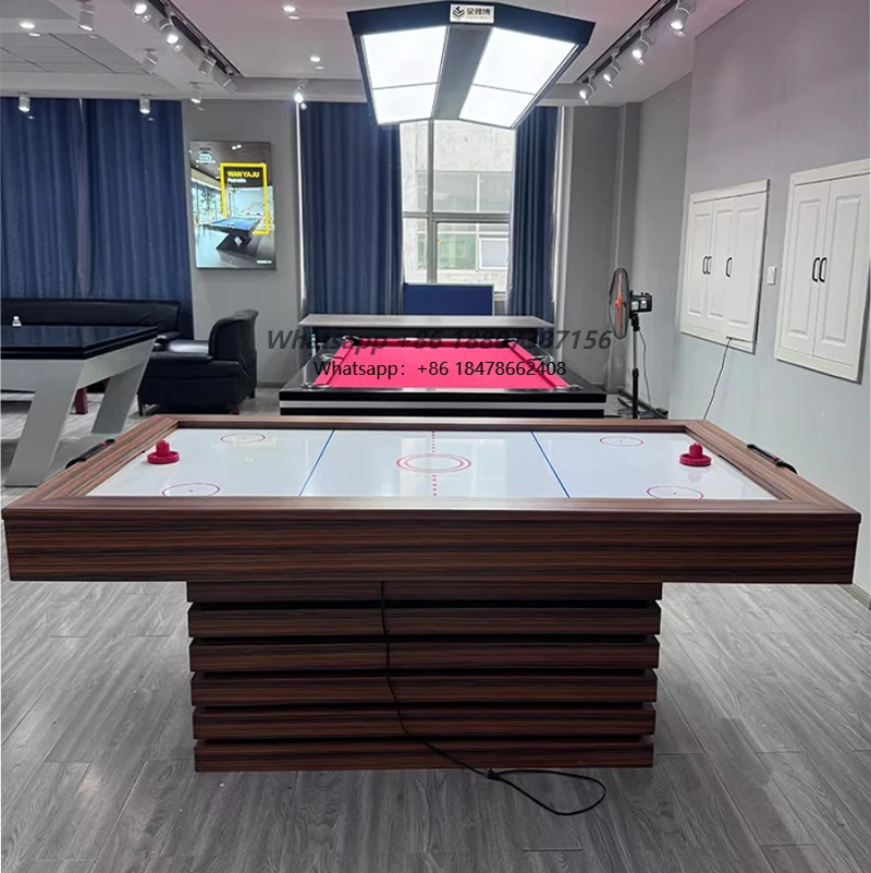 

Factory Best Sale Mini Air Hockey Table Game Table Outdoor Indoor Sports Toy Game Folding Wooden Ice Hockey Table