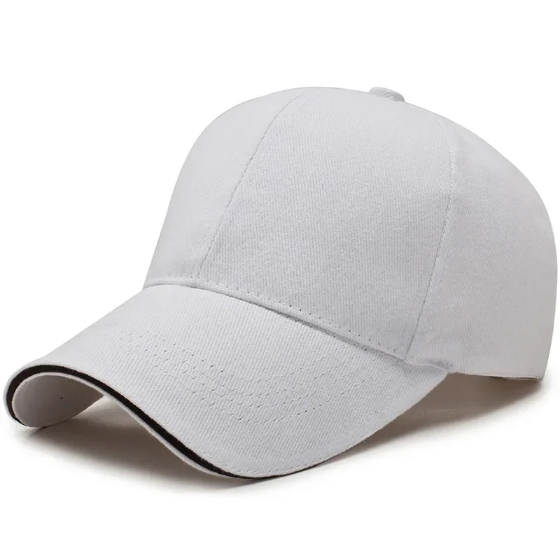 Bawełniana czapka baseballowa dla kobiet i mężczyzn moda czapka typu Snapback Unisex czapki hip-hopowe haft lato kapelusze przeciwsłoneczne Gorras tata kapelusz