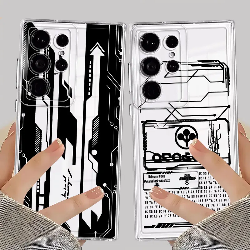 

Case for Samsung Galaxy S26 S21 S22 FE S25 Edge S23 Ultra Note 20 Ultra 10 S20 Plus S24 Phone Cover Cool Game Login