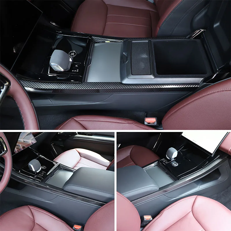 

Для Land Rover Range Rover Sport L461 2022+ АБС-пластик из углеродного волокна, центральное управление автомобиля, боковая накладка, наклейка, аксессуары