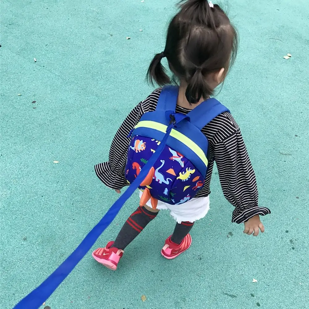 

Kindergarten Dinosaur Shoulder Bag School Bags Security Strap Bag Baby Backpack With Reins Baby Carriers Security Harness Strap