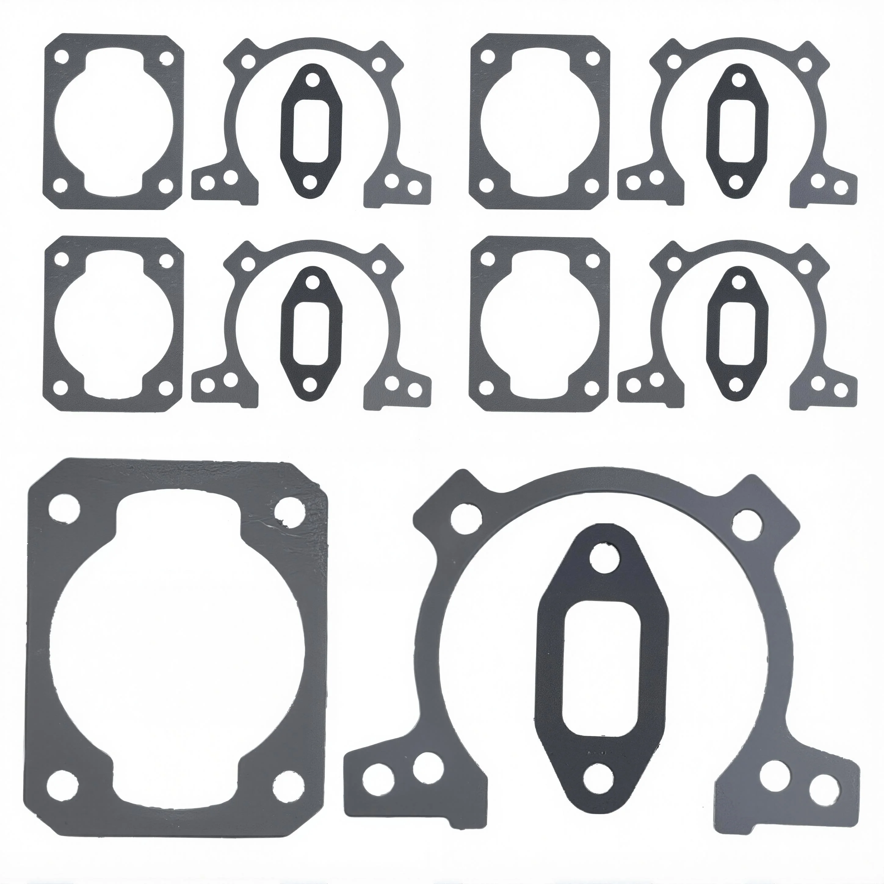 5pcs Gasket Set For Stihl FS160 FS220 FS280 Muffler Crankcase Cylinder Gasket