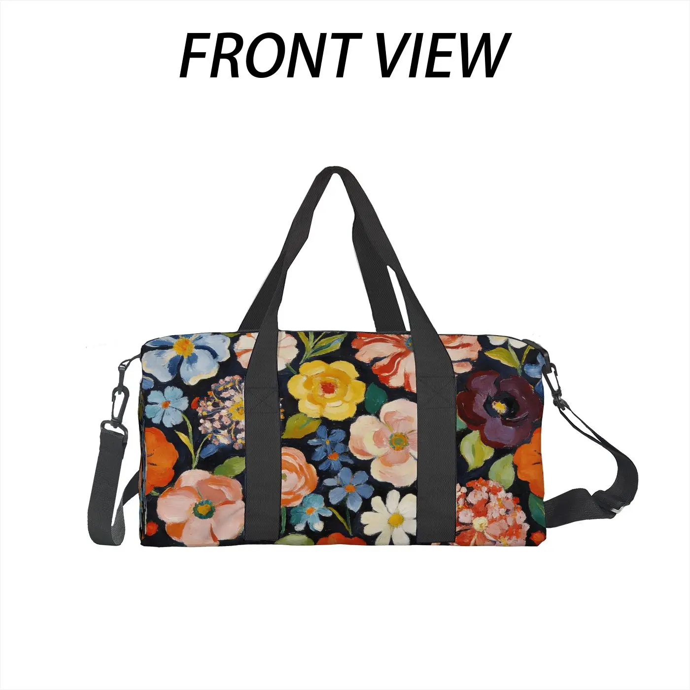 

Elegant floral patte Tote Bag, Luggage Bag, Gym Bag, Shoulder Bag, High-Quality, Large Capacity, Fashionable Gift, Casual Travel