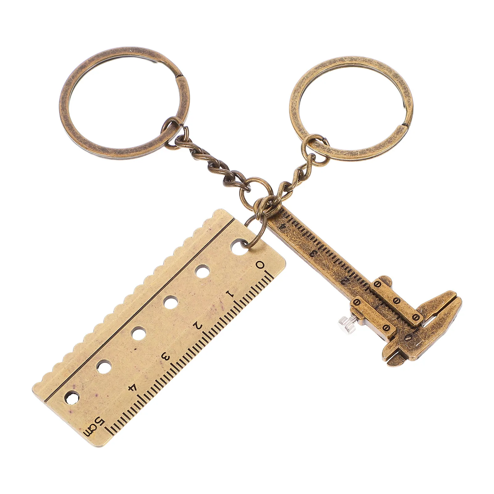 2 pcs Plastic Measuring Tool Gauge Caliper Precision Vernier Halloween Christmas New Year High Precision Scale Portable
