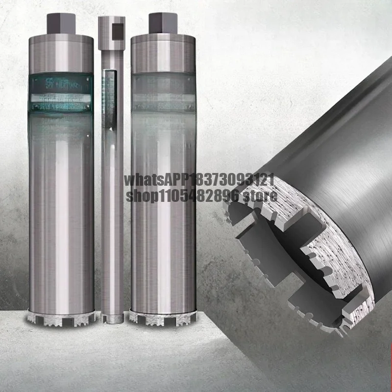 Special rhinestone drill bit for handheld drilling rig Wall air conditioner open hole Dry and wet reinforced concrete punching