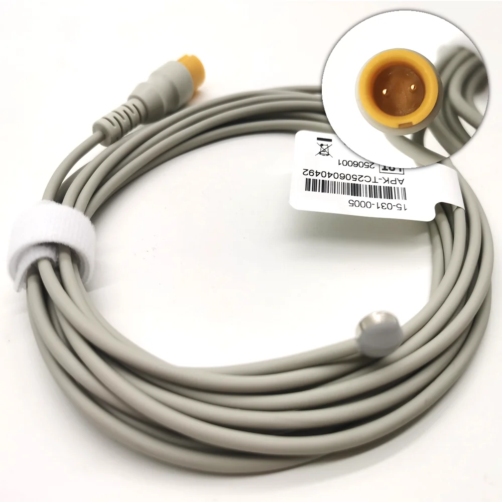 

Original for Biolight ECG Monitor Temperature Probe - 2-Pin Body Surface Sensor for Adults