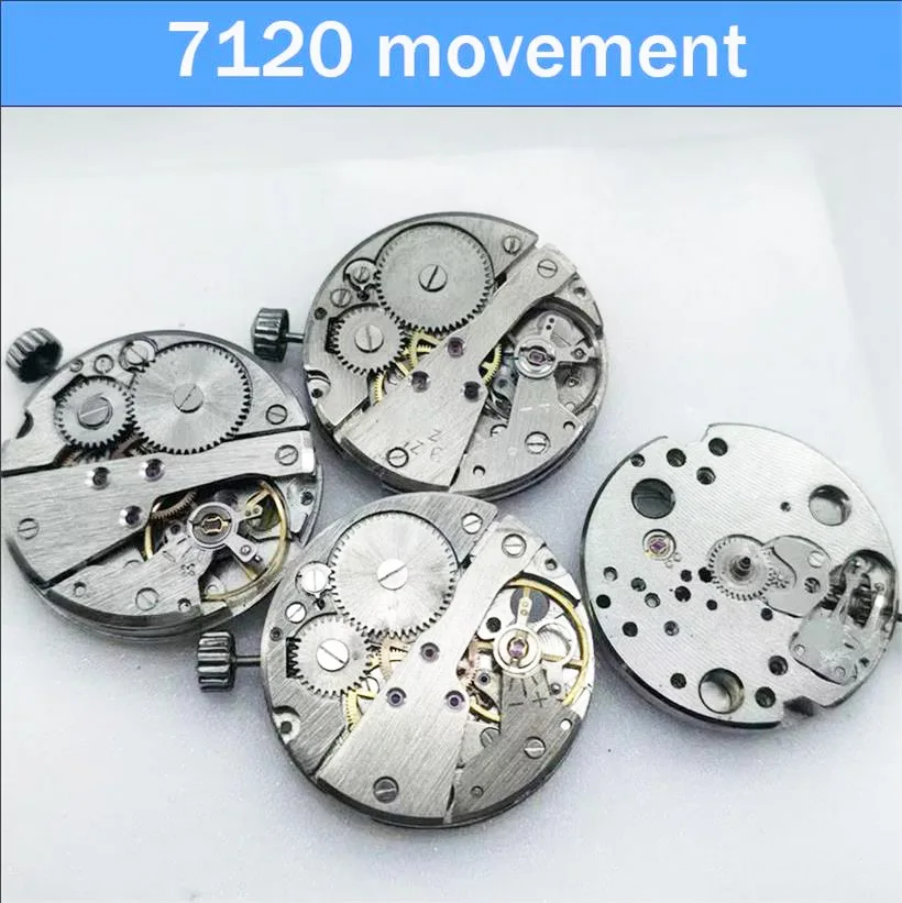7120 Non-Functional Movement Watch Practice Watch for Beginners with Old Bad Movement Watch Disassembly Accessories